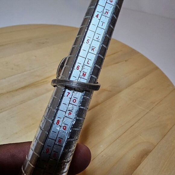 Hard Rock Cafe Guitar Wrap Around Sterling Silver 925 Ring Size 7 Adjustable - Picture 5 of 6